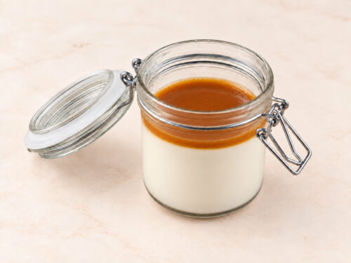 Pote de Panna Cotta de Caramelo